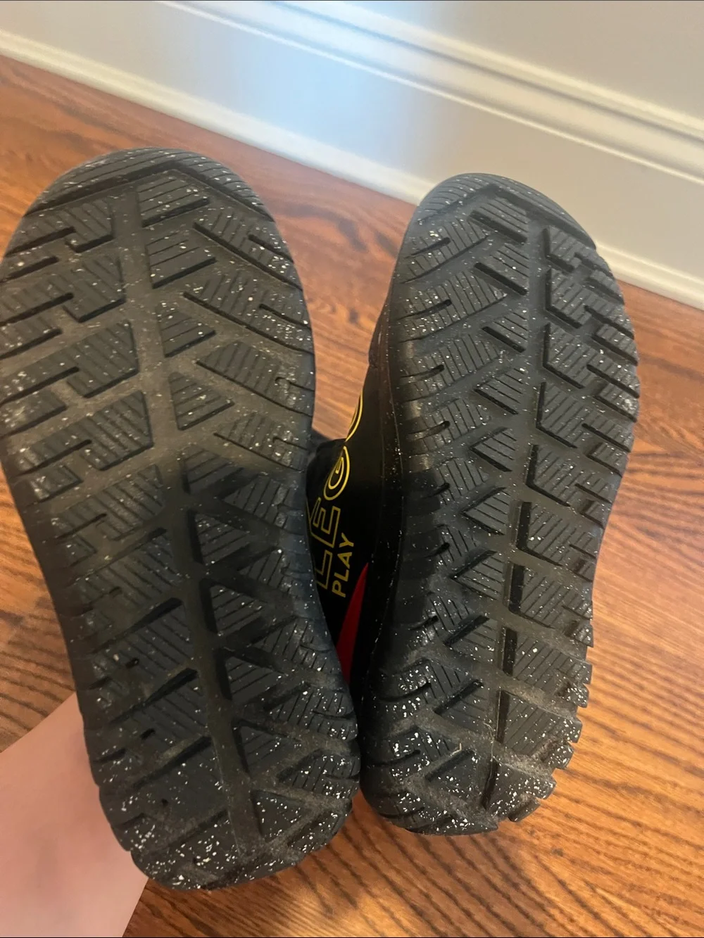 adidas x LEGO Kids' Black Winter Snow Boots